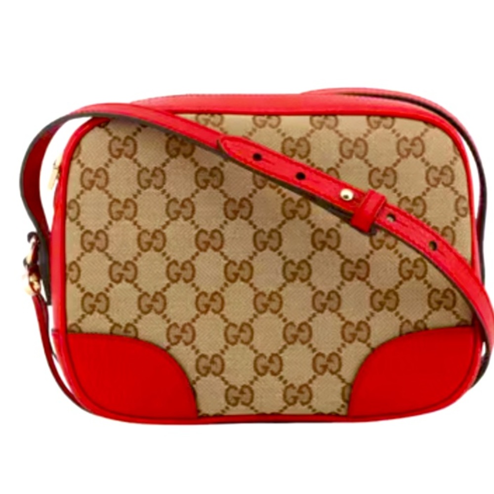 Gucci Print Camera Bag